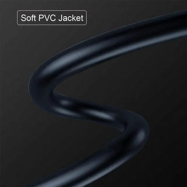 Alt view image 2 of 7 - 2.0m Straight USB 3.1 Type-C Male to Female Extension Cable, 10Gbps Data Transfer 100W PD Charging with Protective Sleeve, USB-C Extension Cord for Laptop