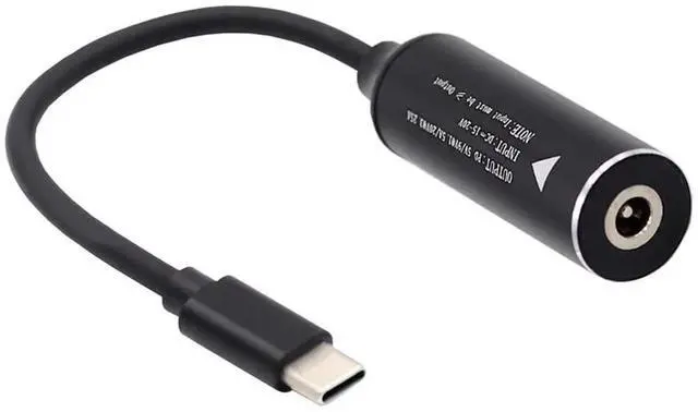 Main image of USB-C to DC Jack 4.0x1.3mm PD Charging Cable, Type-C to 4.0*1.3mm DC Power Plug Cord Support PD 9V 15V 20V for Laptop and Phone