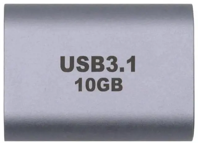 Main image of 10Gbps USB 3.1 Type C Female to USB 3.0 A Female Adapter, High Speed Data & Power Converter for Laptop Tablet Phone