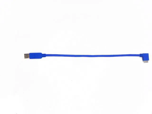 Alt view image 2 of 6 - 30cm 90 Degree Right Angle USB 3.0 A Male to Micro B 10Pin Male Short Cable High Speed Data Sync Charging Cord