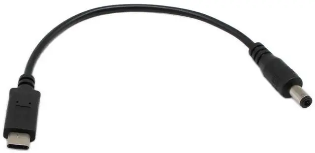 Alt view image 6 of 6 - USB-C Male to DC 5.5×2.5mm Power Charging Cable, Type-C to DC 5.5*2.5mm Power Plug Extension Cord Compatible with Apple New MacBook