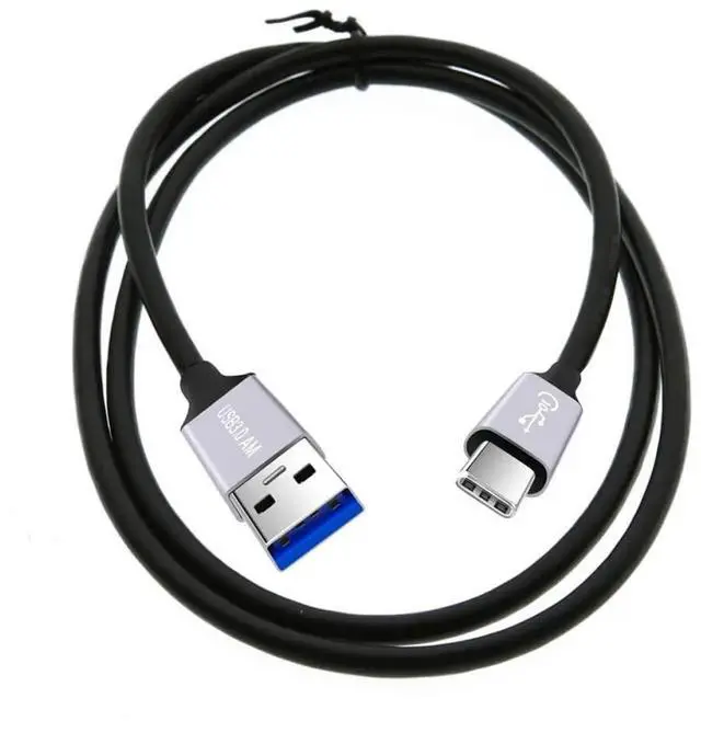 Alt view image 5 of 7 - 2.0m USB 3.1 Type C Male to USB 3.0 Type A Male Cable, 3A Fast Charging 10Gbps High Speed Data Sync Cord 6.56ft Compatible with Laptop Phone External Disk
