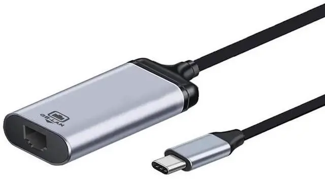 Alt view image 2 of 7 - USB3.1 Type-C to Gigabit Ethernet Adapter, 1000Mbps USB-C LAN Network Cable Converter for Laptop