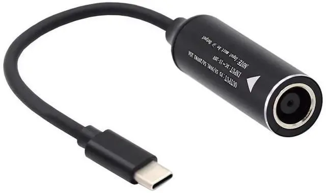 Alt view image 4 of 7 - USB-C Type-C to DC Jack 7.9x5.4mm PD Power Charging Cable, 9V 15V 20V Fast Charging Cord for Laptop Phone
