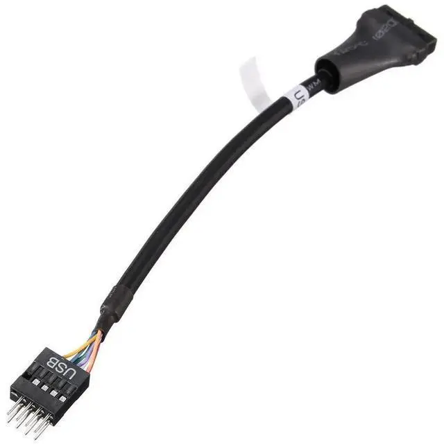 Main image of USB 3.0 20-Pin Header Female to USB 2.0 9-Pin Male Adapter Cable, Mainboard Internal Header Converter Wire for PC Desktop Chassis