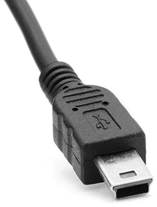 Alt view image 2 of 3 - 6 Feet Black USB 2.0 A Male to Mini B 5Pin Male Data Sync Charging Cable for Camera and Mini USB Devices