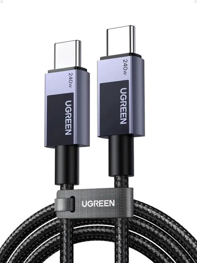 Main image of 3.3FT UGREEN 240W USB C Fast Charging Cable, Type C PD Charging Cord Compatible with MacBook Pro/Air, iPhone 17/17 Pro/17 Pro Max/16/14, Galaxy S25/S24, iPad Pro/Air/Mini 6