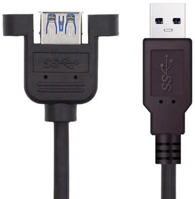 Main image of 30cm Straight USB 3.0 Extension Cable, High Speed Data Adapter Converter Cord for Printer, Scanner and AIO All-in-One Devices