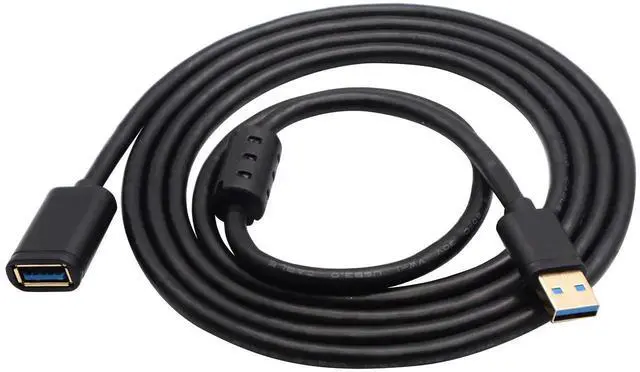 Alt view image 5 of 5 - 1.8M USB 3.0 Type A Male to Female Extension Cable, Magnetic Ring Shielded High Speed USB Extender Cord for Flash Drive, Card Reader, Hard Drive, Keyboard, Printer, Camera