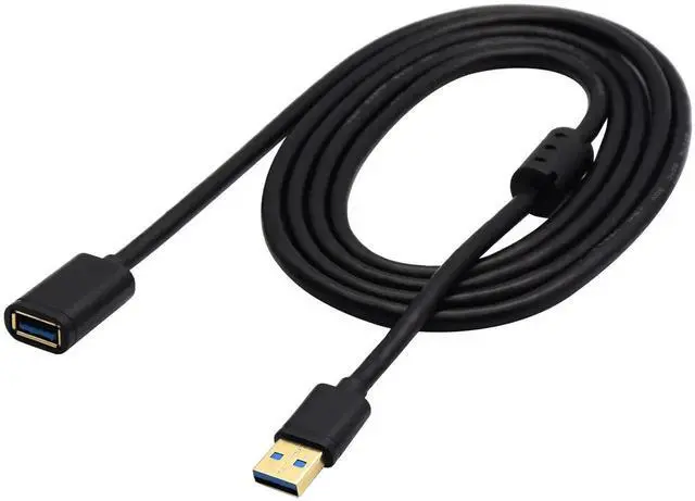 Alt view image 4 of 5 - 1.8M USB 3.0 Type A Male to Female Extension Cable, Magnetic Ring Shielded High Speed USB Extender Cord for Flash Drive, Card Reader, Hard Drive, Keyboard, Printer, Camera