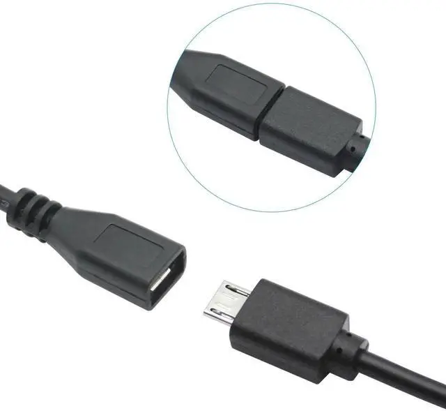 Alt view image 7 of 7 - 2Pcs 3FT Micro USB Male 4 Pin Bare Wire Cable, 24AWG 5V/2A Open End Pigtail Cord for USB Device DIY Installation Replacement and Repair
