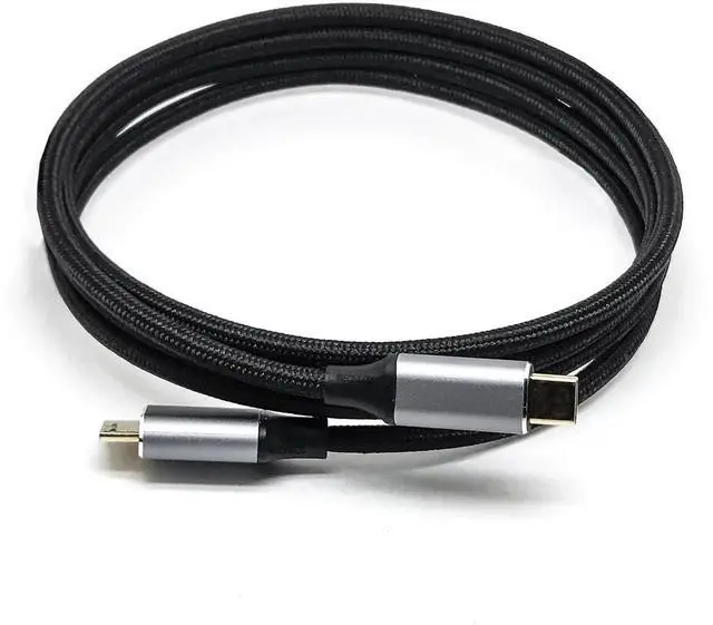 Alt view image 5 of 7 - 1.5M/4.9FT Nylon Braided USB Micro B to USB Type C Cable, 10Gbps Fast Data Transfer 3A Quick Charge Cord Compatible with MacBook, iPad, Galaxy S24, Laptop, External Hard Drive