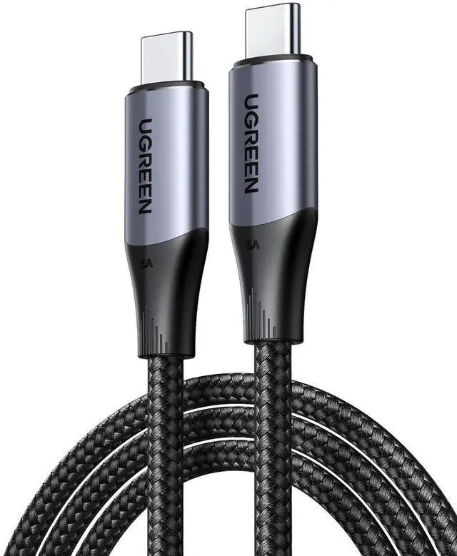 Main image of UGREEN 3.3FT USB C to USB C Cable, USB 3.2 Gen 2 10Gbps Data Transfer, 240W PD Fast Charging, 4K@60Hz Video Monitor Cable Compatible with iPhone 17 16, Samsung Galaxy S25 S24, MacBook Pro, iPad Pro, D