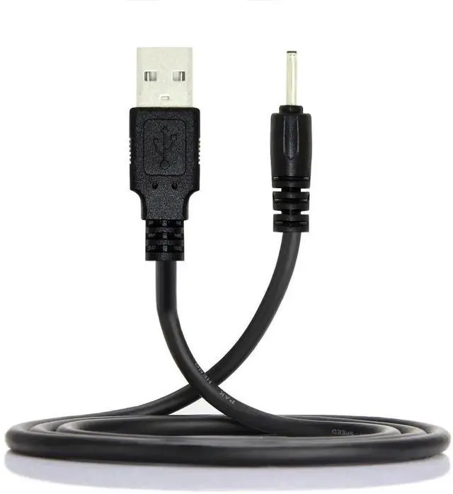 Alt view image 4 of 7 - 2Pcs/Lot 150cm USB 2.0 Type-A Male to DC 2.0x0.7mm Power Cable, 24AWG Round Plug 5V DC Charging Cord for Electronic Devices