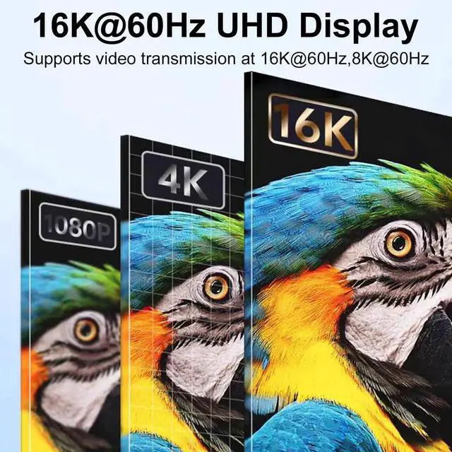 Alt view image 5 of 7 - 2FT Right Angle Thunderbolt 5 USB C Cable, 90 Degree 80Gbps /120Gbps Bandwidth, 240W PD Fast Charging, Dual 8K Display USB-C Cord Compatible with MacBook, iPhone 16, SSD