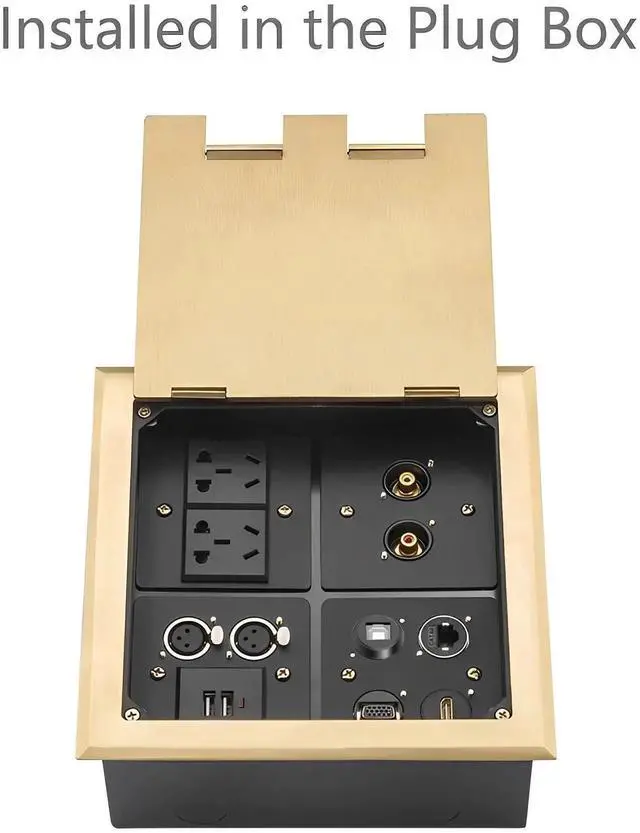 Alt view image 4 of 6 - Solderless USB 2.0 Type B to A Panel Mount Adapter, Threaded Fixed Female Connector Conversion for Printers Scanners