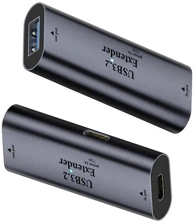 Main image of 5Gbps USB 3.0 Active Repeater Extender, Type-C Female Host to Type-A Female Signal Amplifier Adapter with Built-in Chip for Camera Printer Computer
