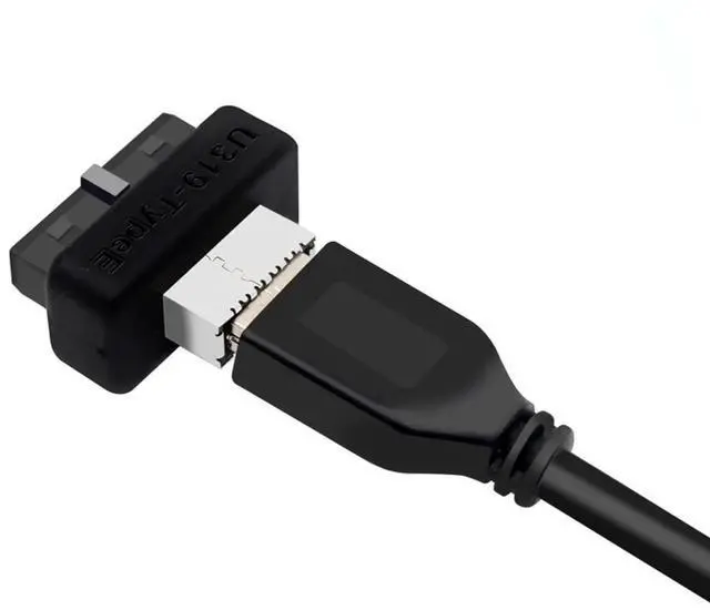 Alt view image 5 of 6 - USB Front Panel Adapter 19-Pin Internal Connector, PC Motherboard 19Pin to USB 3.1/3.2 Type-C Front Type-E 19/20Pin Converter