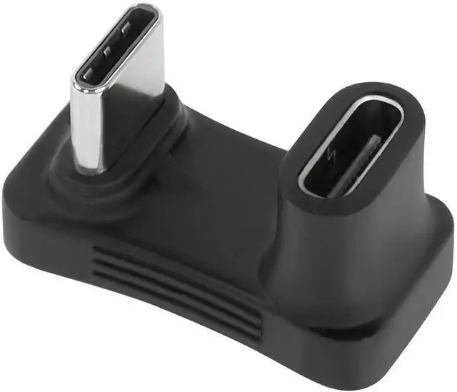 Main image of Wider U-Shaped USB C Adapter 10Gbps USB3.1 Gen2 Male to Female Connector, 100W Fast Charging 4K@60Hz HD Audio Video for Smartphone Laptop Tablet Steam Deck