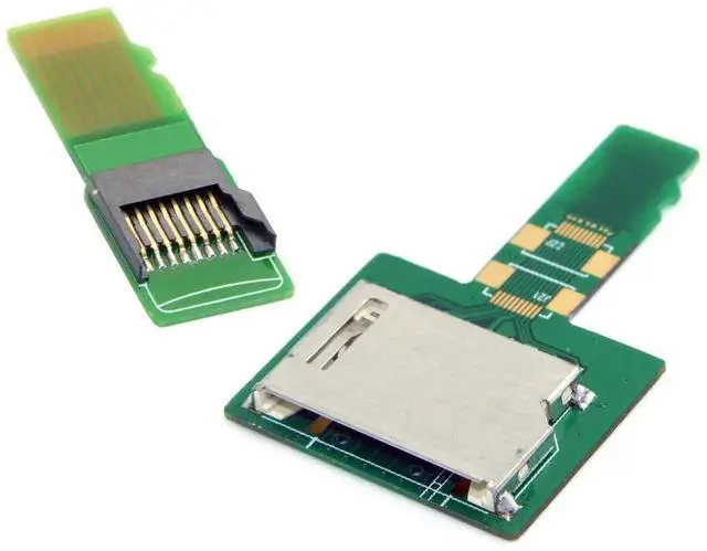 Main image of 1 Set SD TF Card Extension Adapter Kit, Female Socket to Micro-SD TF Male Plug Memory Card Extender, Professional Testing Tools