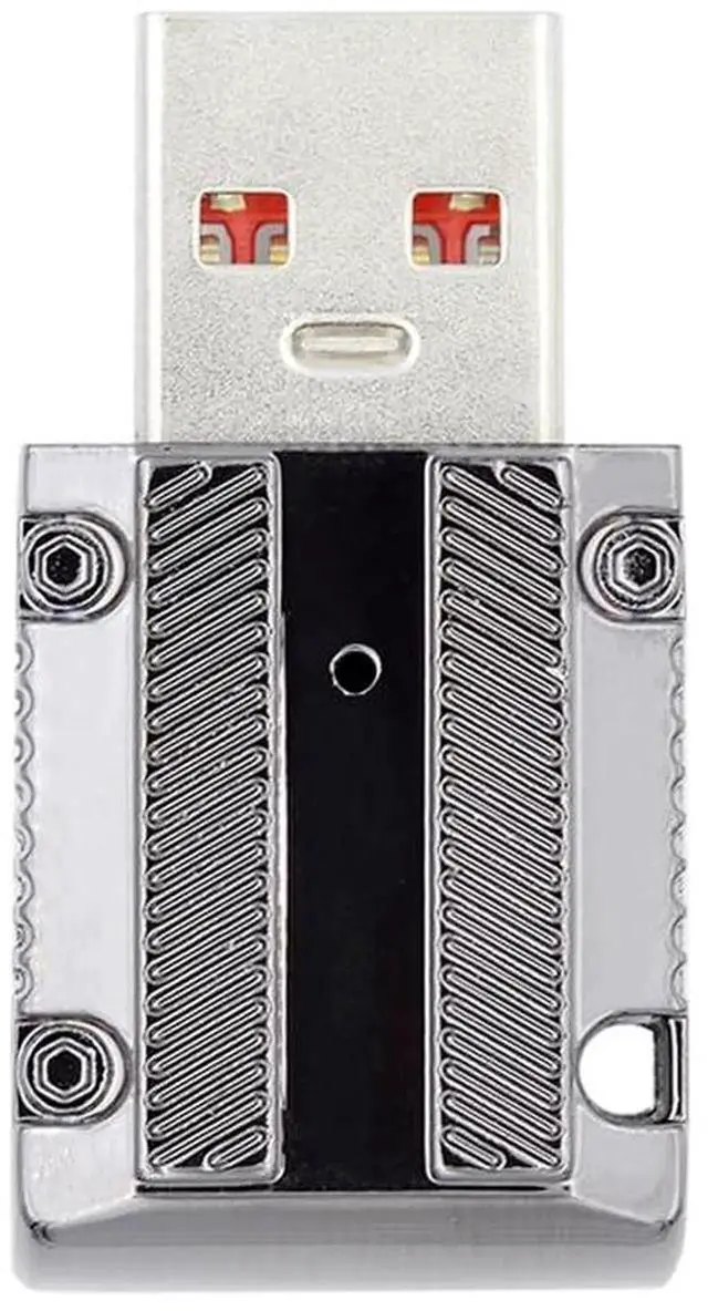 Alt view image 5 of 7 - 90 Degree Left Angled Mecha Cyberpunk USB 3.1 Type C Female to USB 3.0 A Male Adapter, 10Gbps 120W Slim Alloy Shell Power Data Converter for Phone Laptop