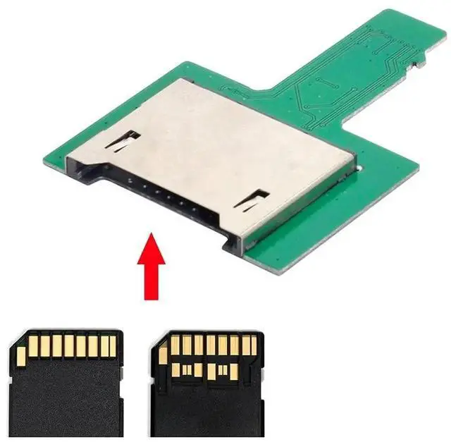 Alt view image 6 of 7 - TF Micro SD Male to SD Female Extension Adapter, PCBA Design Support SD/SDHC/SDXC UHS-II UHS-III High Speed Card Extension