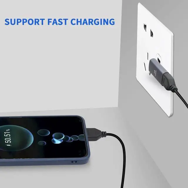 Alt view image 3 of 7 - 2Pcs 90 Degree Left Bend USB 3.1 Adapter, USB A Male to Female Right Angle Coupler, 10Gbps High Speed Data Transfer Converter for Power Bank Tablet Computer