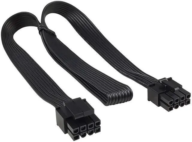 Main image of EPS ATX12V 8 Pin 4+4 CPU Power Cable, Compatible Only with Corsair Modular Power Supply, CPU Extension Power Cord for Desktop PC Motherboard