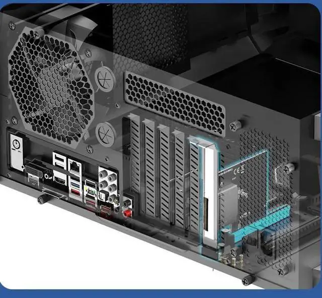 Alt view image 3 of 5 - PCIe 4x CFexpress Type B Card Reader, PCIe Gen3/4 CFexpress Memory Card Adapter Compatible with Sony ProGrade Lexar Type B Cards