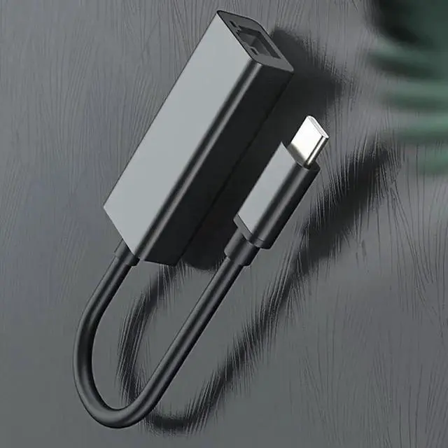 Alt view image 4 of 5 - USB C to Gigabit Ethernet Adapter, USB Type C RJ45 Gigabit LAN Network Card Compatible with Windows Mac