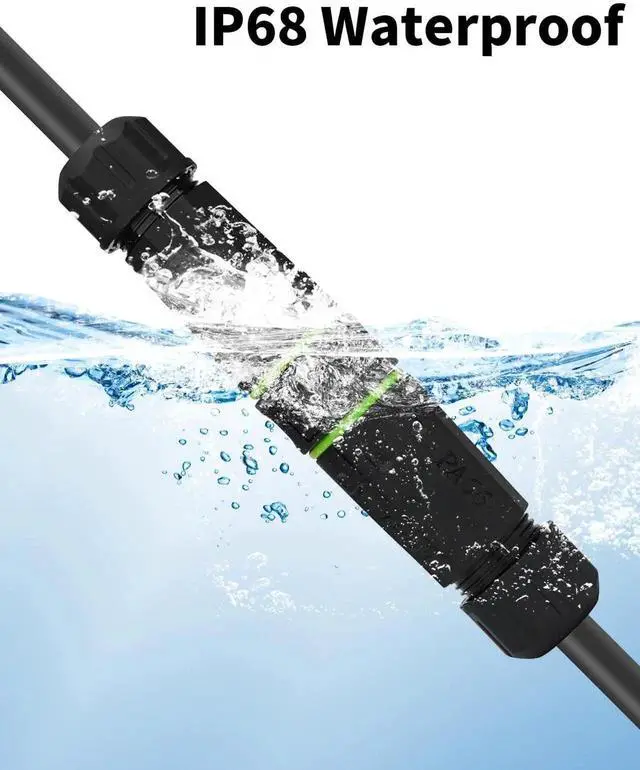 Alt view image 7 of 7 - 1-Pack Waterproof USB C 3.1 Panel Mount Connector, 10Gbps Type C Bulkhead Coupler, Outdoor Waterproof Charging Socket for Data Transfer