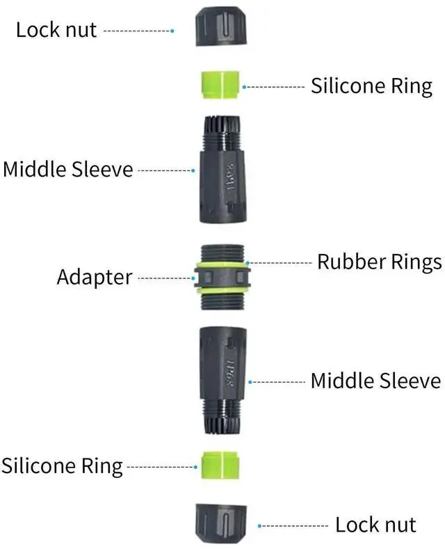 Alt view image 4 of 7 - IP68 Waterproof USB 3.0 Connector, 5Gbps Type A Female to Female Bulkhead Pass Through Adapter, Waterproof USB Port for Outdoor Charging & Data Transmission, 1Pcs