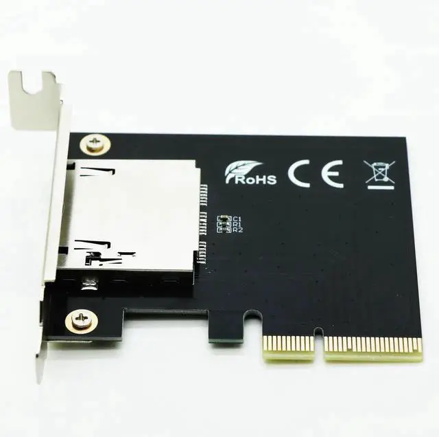 Alt view image 3 of 3 - Low Profile PCI-e 4X CFexpress Type B Card Reader, PCI Express Internal Memory Card Reader Compatible with Sony ProGrade Lexar Type B Card