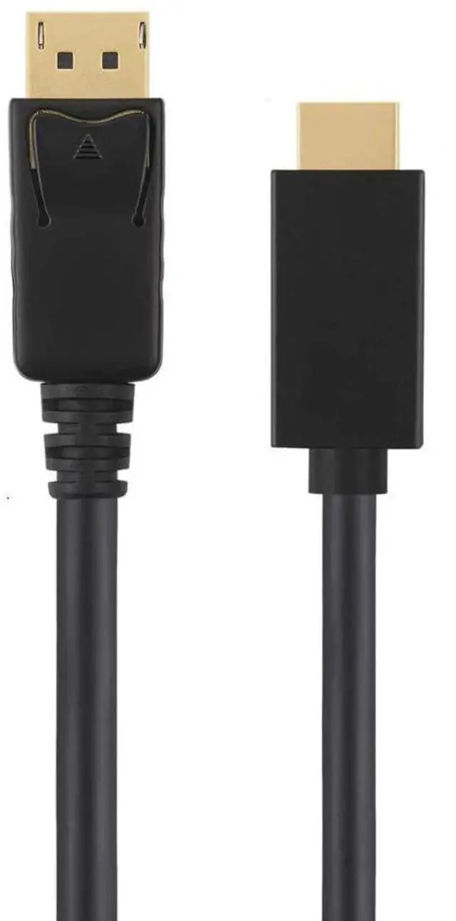 Alt view image 2 of 5 - 3Ft DisplayPort to HDMI Cable, DP to HDMI Ultra HD 4K Video Display Converter Cord for Laptop PC Monitor HDTV Projector