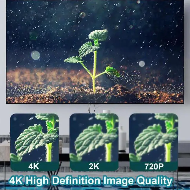 Alt view image 4 of 7 - 6 Feet DisplayPort to HDMI Cable, Uni-Directional 4K@30Hz 1080P Full HD Male to Male Cord Compatible with Computer NVIDIA AMD HP ThinkPad Monitor
