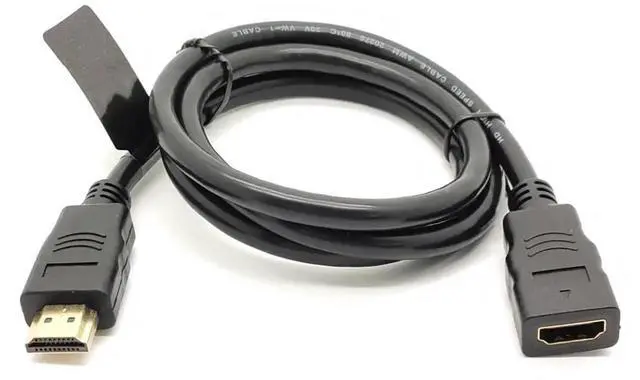 Main image of 1Meter HDMI Male to Female Straight Extension Adapter Cable