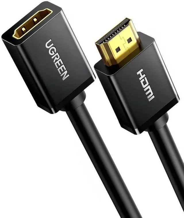 Main image of UGREEN 3FT HDMI Extension Cable, 4K HDMI Male to Female Extender Cord Compatible with Roku TV Stick PS5 PS4 Xbox Laptop PC Nintendo Switch 2 Blu Ray Player Google Chromecast Wii U HDTV