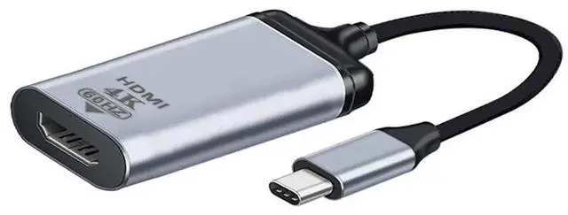 Alt view image 6 of 7 - USB-C to HDMI Cable Adapter, 4K@60Hz 1080P HDTV Converter Cord for Phone Tablet Laptop
