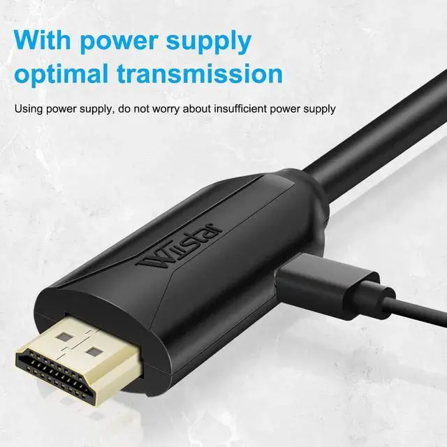 Alt view image 5 of 7 - HDMI Over Ethernet Cat5e Cat6 RJ45 Cable, Male to Female HDMI to RJ45 Network Converter, 2 Ports Transmitter Receiver, Up to 196FT/60M, Power Over Ethernet Support, Full 1080P for Displays
