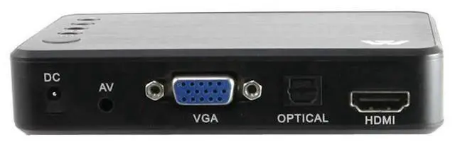 Alt view image 2 of 7 - 1080P HD HDMI Media Player, Support RMVB MKV JPEG via SD SDHC USB Port, Digital Media Player with Remote Control for TV