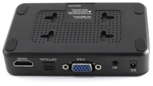 Alt view image 7 of 7 - 1080P HD HDMI Media Player, Support RMVB MKV JPEG via SD SDHC USB Port, Digital Media Player with Remote Control for TV