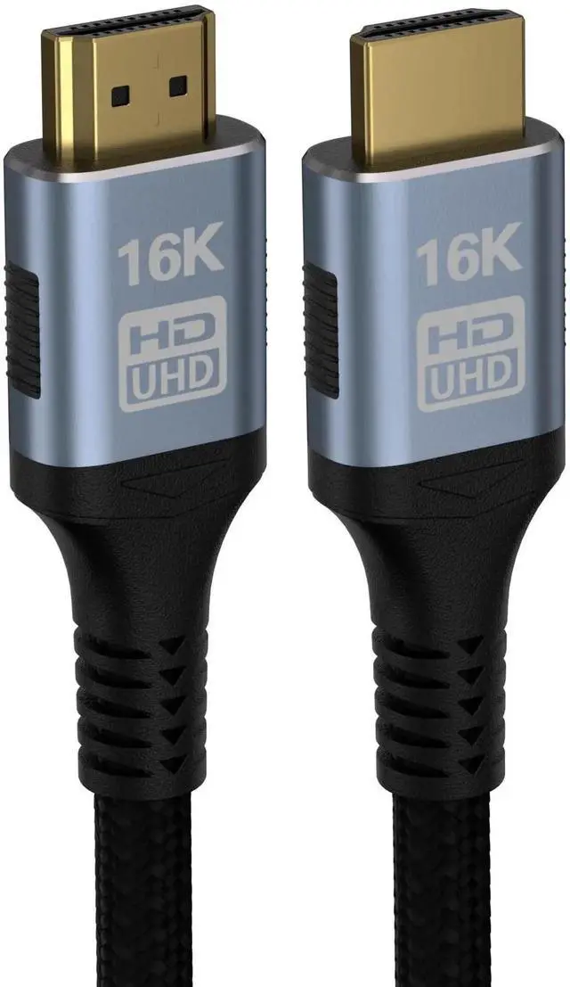Main image of 6.6FT/2M 16K 8K HDMI 2.2 Cable, 96Gbps Ultra High Speed Gaming HDMI Cord, 4K@480Hz 8K@240Hz, Dynamic HDR eARC DTS:X HDCP 2.2&2.3 Compatible with PC Monitor HDTV PS5 Blu-ray Player