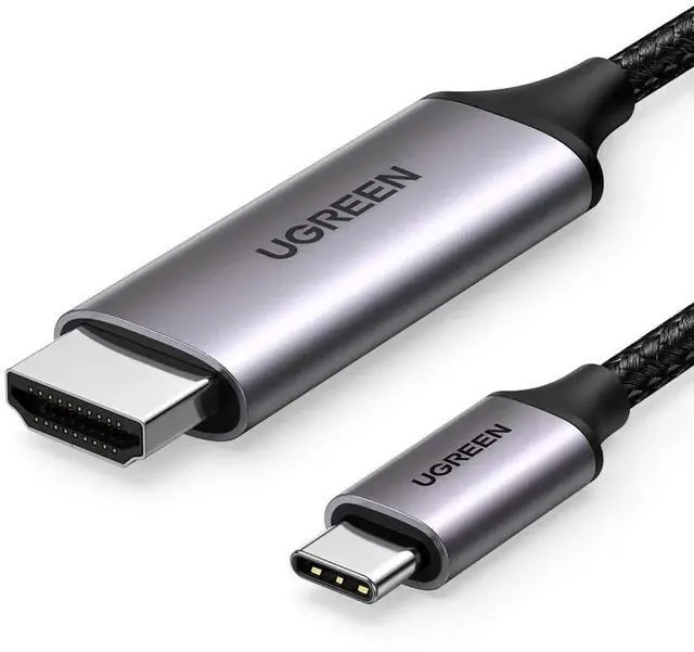 Main image of UGREEN 10FT USB C to HDMI Cable, 4K@60Hz Thunderbolt 3/4 Type C to HDMI Adapter, Compatible with iPhone 17 Pro Max, MacBook Pro/Air, iPad Pro, Dell XPS, Galaxy S25, Steam Deck