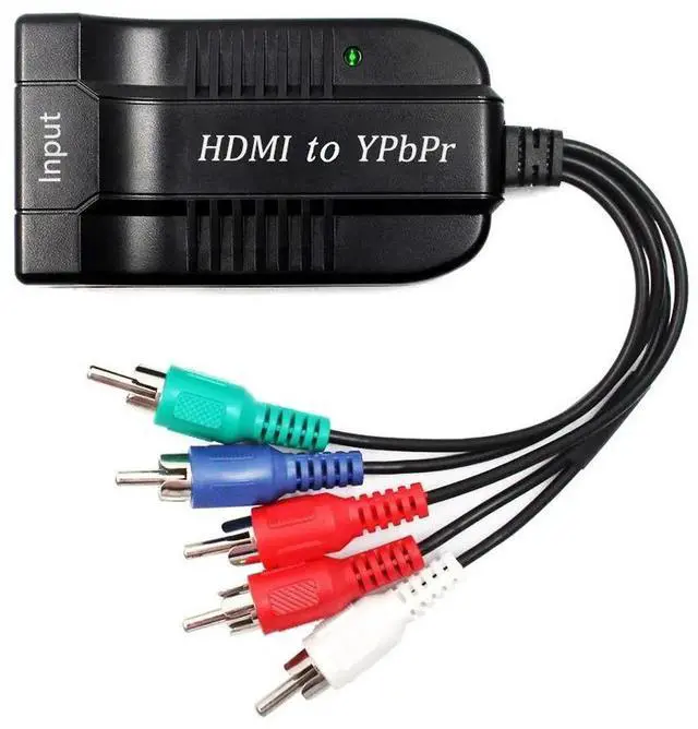 Main image of HDMI to Component YPbPr RGB 5RCA Scaler Converter, 1080P HDMI Input to Component Output Adapter with Scaler Function, Compatible with PC PS3 PS4 DVD PSP Xbox 360 PS2 Nintendo NGC