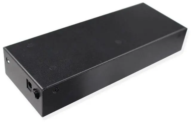 Alt view image 4 of 6 - 8 Input Multi-Functional HDMI Converter, VGA AV YPbPr Component HDMI to HDMI Adapter with Coaxial SPDIF Audio Output, Supports HDMI 1.4 & 3D
