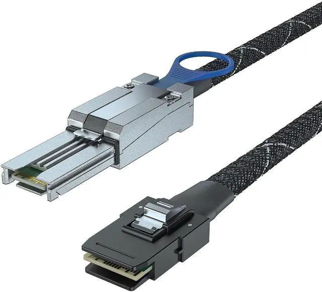 Main image of SFF-8088 to SFF-8087 Mini SAS Cable External 26Pin to Internal 36Pin SAS 2.0 6Gbps 0.5m