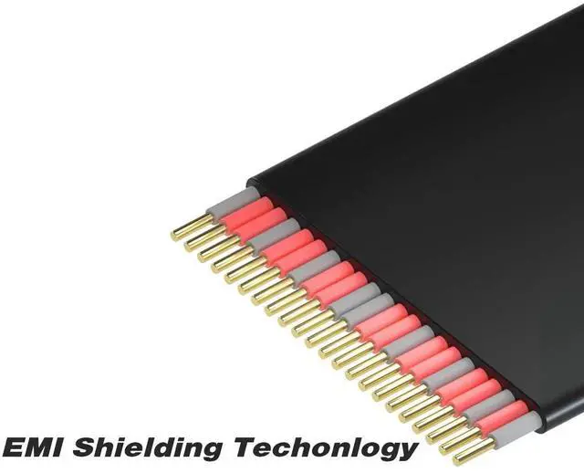 Alt view image 6 of 6 - PCIe 4.0 X1 Riser Cable, PCI-Express 1X Male to Female Extension Adapter 5CM/1.97inch