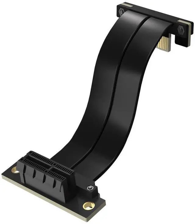 Main image of PCIe 4.0 X1 Riser Cable, PCI-Express 1X Male to Female Extension Cable, 10cm/3.94inch PCI-e Extender Adapter