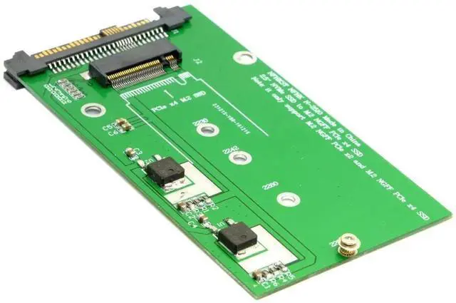 Main image of 2.5 Inch U.2 SFF-8639 NVMe SSD to M.2 NGFF M-Key PCIe x4 Adapter, Compatible with Intel SSD 750 P3600 P3700