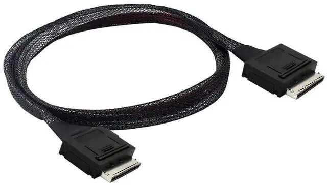 Main image of 50cm OCuLink SFF-8611 8X to SFF-8611 8X PCIe Active SSD Data Cable